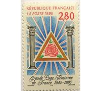 France 1995. Timbre de Collection Neuf Authentique. Num 2967. Franc-maçonnerie