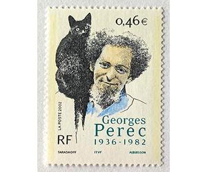 France 2002. 1 Timbre de Collection Neuf N° 3518. Georges Perec, Animal : Chat