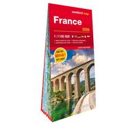 France 2026 1/1.100.000 (carte grand format laminée) - - Collectif - Expressmap - Atlas / carte
