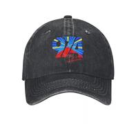 France 974 Casquettes de Baseball avec Logo de l'île de la Réunion Casquette Snapback Vintage en détresse Réunionnais Fiers Chapeaux réglables de Voyage Toutes Saisons