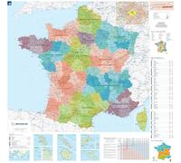 France Administrative (poster plastifié - sous gaine)