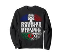 France Algérie Doubles Racines Double Fierté Franco-Algérien Sweatshirt