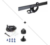 France Attelage Attelage Camping-Car P.L.A. Plasy HP 74 Col de cygne + faisceau spécifique 13 broches + adaptateur