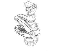 France Attelage Bras de fixation 122 mm sans serrure pour porte-vélos Thule
