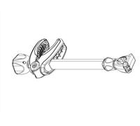 France Attelage Bras de fixation 302 mm pour porte-vélos Thule Velocompact 926