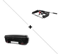 France Attelage Coffre BackBox noir pour support de base MFT et Support de base pour fixation d'accessoires MFT