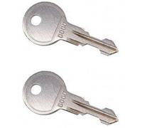 France Attelage Lot de 2 clés de rechange pour porte-vélos Menabo M086