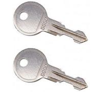 France Attelage Lot de 2 clés de rechange Westfalia 2W20