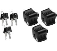 France Attelage Lot de 3 molettes de fixation pour porte-vélos Menabo