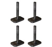 France Attelage Lot de 4 adaptateurs pour rainures en T Thule T-Track 882
