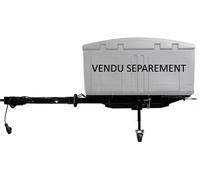France Attelage Support Coffre d'attelage TowBox V5 Swing Court (mécanisme seul)