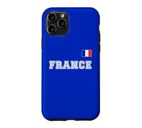 France avec Drapeau pavillon sur la Poitrine Coque pour iPhone 11 Pro