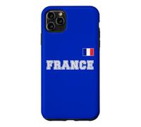 France avec Drapeau pavillon sur la Poitrine Coque pour iPhone 11 Pro Max