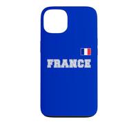 France avec Drapeau pavillon sur la Poitrine Coque pour iPhone 13
