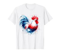France Bastille Day Coq français bleu, blanc, rouge T-Shirt