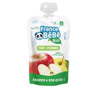 France Bébé Bio Gourde Pomme +4m 100g