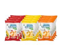 FRANCE BéBé BIO - Pack Biscuits de maïs soufflé BIO - Nature Tomate Carotte - Lot 18 sachets de 20g