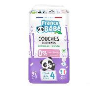 France Bébé Couches écologiques françaises Taille 4 - 48 couches