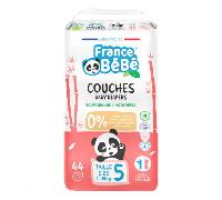 France Bébé Couches écologiques françaises Taille 5 - 44 couches