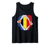 France Belgique Idée-cadeau Français d'Origines Belges Débardeur