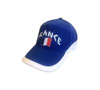 France Casquette supporter Bleu/Blanc Taille unique réglable
