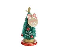 FRANCE DÉCOR-Sapin de Noël sur médaillon de chocolat praliné France Décor - 38 g