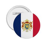 France Drapeau Boutons Pins-Dos Boutons Pins Rond Poitrine Pins Badges Bouton Broche Chapeau Vêtements Sac Accessoires S
