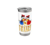 France Drapeau Français Poulailler Volaille Poulets Poules Gobelet isotherme en acier inoxydable double paroi