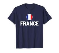 France Drapeau Patriote Français Fierté Patriotisme T-Shirt