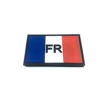 France Drapeau Tricolore Français FR Airsoft Moral PVC Patch