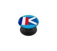 France Écosse Drapeau Cool du Fier Fan Écossais Français PopSockets PopGrip Adhésif