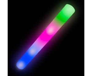 France Effect 250 Bâtons lumineux en mousse 48cm | Tap Tap mousse LED colorés, 3 modes de clignotement | Idéal pour les événements et fêtes (Multicolore), BLM48