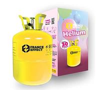 France Effect Bouteille Hélium 0,25 M³ France Effect pour 30 Ballons | Capacité 0,25 m³, Gonflage Facile 30 Ballons 23 cm, Fabrication de qualité, Valve Sécurisée, Usage Fêtes Mariages Anniversair