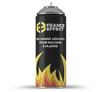 France Effect Recharge Flamme pour machine - 400ml Recharge gaz pour projecteur de flammes - Flammes puissantes et sans résidus, compatible machine à flamme standard, Dragon Effect & Dragon Tower III