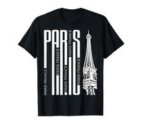 France et City Trip à Paris T-Shirt Graphique avec Valeur