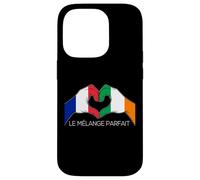 France et Irlande Français Irlandais Le Mélange Parfait Cœur Coque pour iPhone 14 Pro