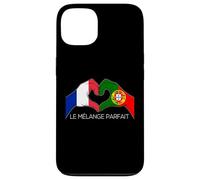 France et Portugal Français Portugais Le Mélange Parfait Cœu Coque pour iPhone 13