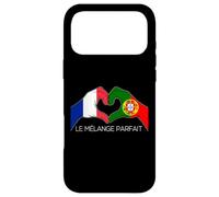 France et Portugal Français Portugais Le Mélange Parfait Cœu Coque pour iPhone 17 Pro Max