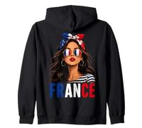 France Fière Française Sweat à Capuche