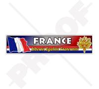 France French Drapeau-Blason République Française Embleme, 180mm Vinyl Sticker, Autocollant