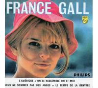 France GALL - L'amerique EP 4-track CARD SLEEVE - Limited Edition - 1 L'Amérique 2 On se ressemble Toi et Moi 3 Nous ne sommes pas des Anges 4 Le temps de la rentrée - CDSINGLE