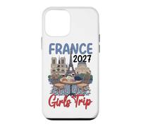 France Girls Trip 2027 Tour Eiffel Paris Coque pour iPhone 12 Mini