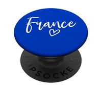 France Heart Femme Love France PopSockets PopGrip Adhésif