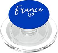 France Heart Femme Love France PopSockets PopGrip pour MagSafe