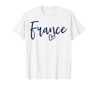 France Heart Femme Love France T-Shirt
