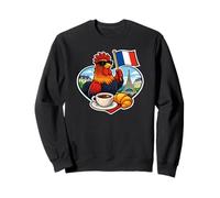 France - Illustration culturelle et Symboles français Sweatshirt
