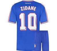 France Maillot de Football Set Zidane - Coupe du Monde 1998 - Enfants et Adultes - Football - XL
