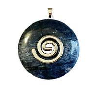 France Minéraux Pendentif Dumortiérite - PI chinois ou Donut 40mm