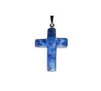 France Minéraux Pendentif Sodalite - Croix