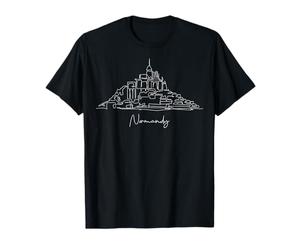 France Normandie Mont Saint Michel Souvenir de vacances françaises T-Shirt
